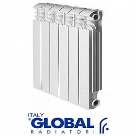 Алюминиевый радиатор GLOBAL ISEO 500/80, 4 секции